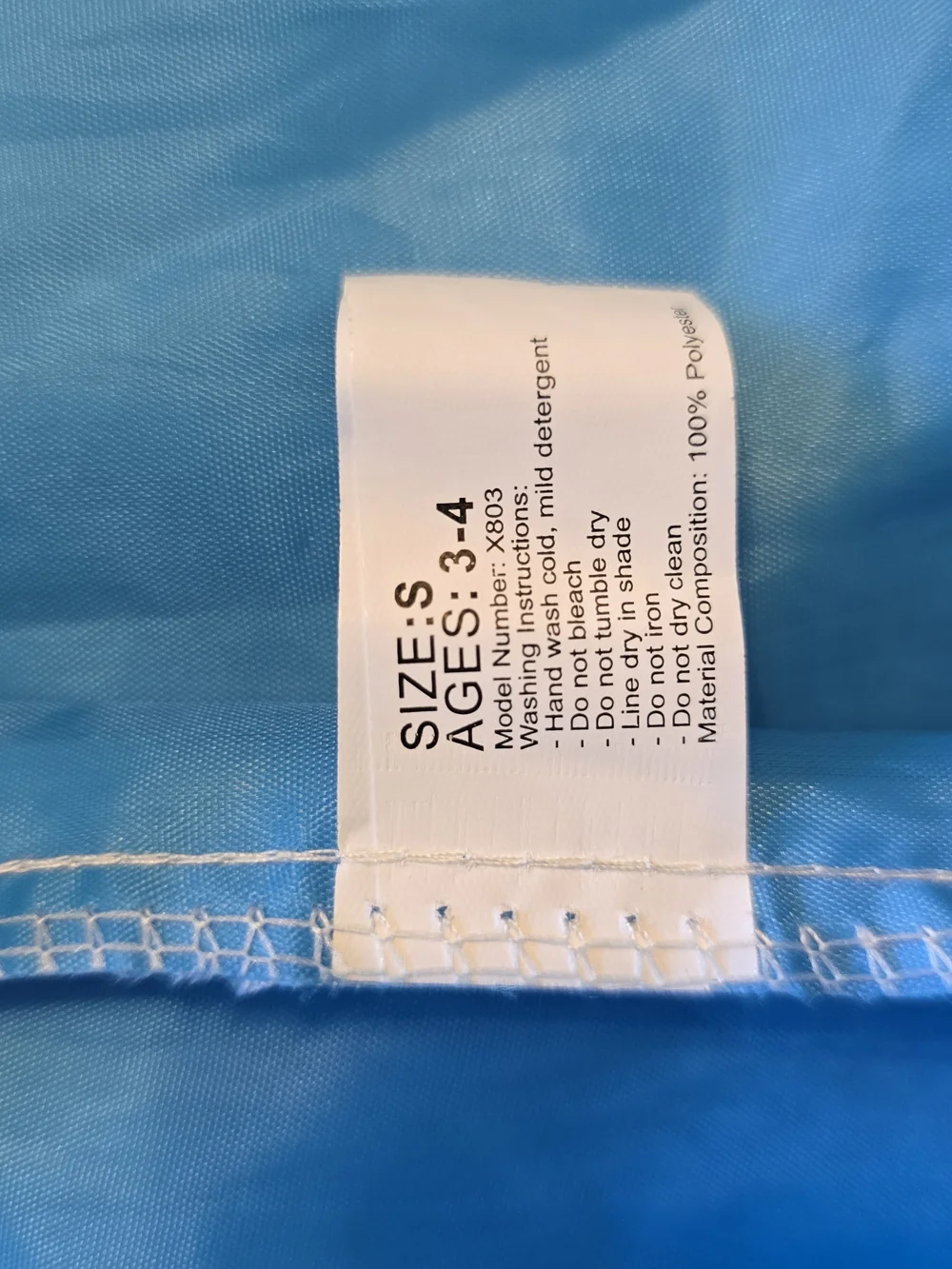 Frozen light blue